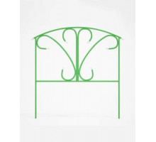 Заборчик садовый металлический Романтик, декоративный для сада