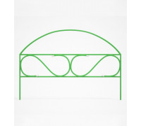 Заборчик садовый металлический Узкий плюс, декоративный для сада