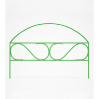 Заборчик садовый металлический Узкий плюс, декоративный для сада