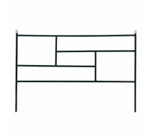 Заборчик садовый металлический Плитка, декоративный для сада