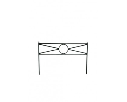Заборчик садовый металлический Портал, декоративный для сада