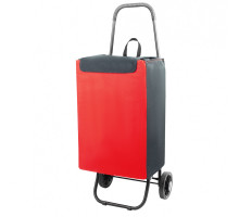 Сумка-тележка Попутчица цвет красно-чёрный