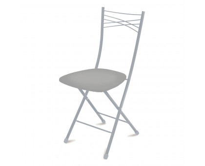 Стул складной НИКА 1 Светло-серый/матовый серый ССН1/12