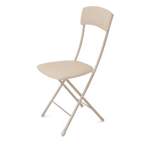 Стул складной НИКА 2 Слоновая кость/бежевый металлик (ССН2/11)