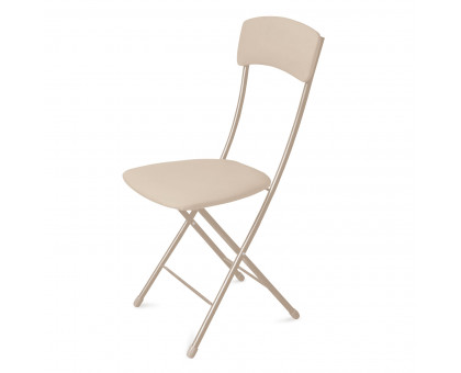 Стул складной НИКА 2 Слоновая кость/бежевый металлик (ССН2/11)