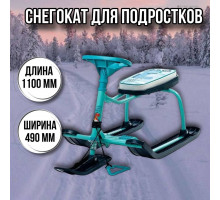 Снегокат подростковый Тимка спорт 1+ТС1+/Д с динозавром