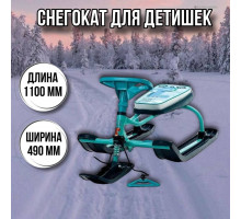 Снегокат детский Тимка спорт 2+ТС2+/Д с динозавром