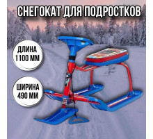 Снегокат подростковый Тимка спорт 1+ТС1+/SC2 Nika kids sportcar красный каркас