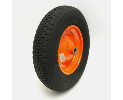 Колесо для тачки садовой PR3016 16''*4.00-8/втулка-ступица d16мм МП к тачкам WB5009МS,5009М