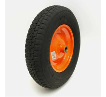 Колесо для тачки садовой PR3012 16''*4.00-8/втулка-ступица d12мм МП к тачкам 5009,5009М1