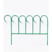 Заборчик садовый металлический Барашек, декоративный для сада